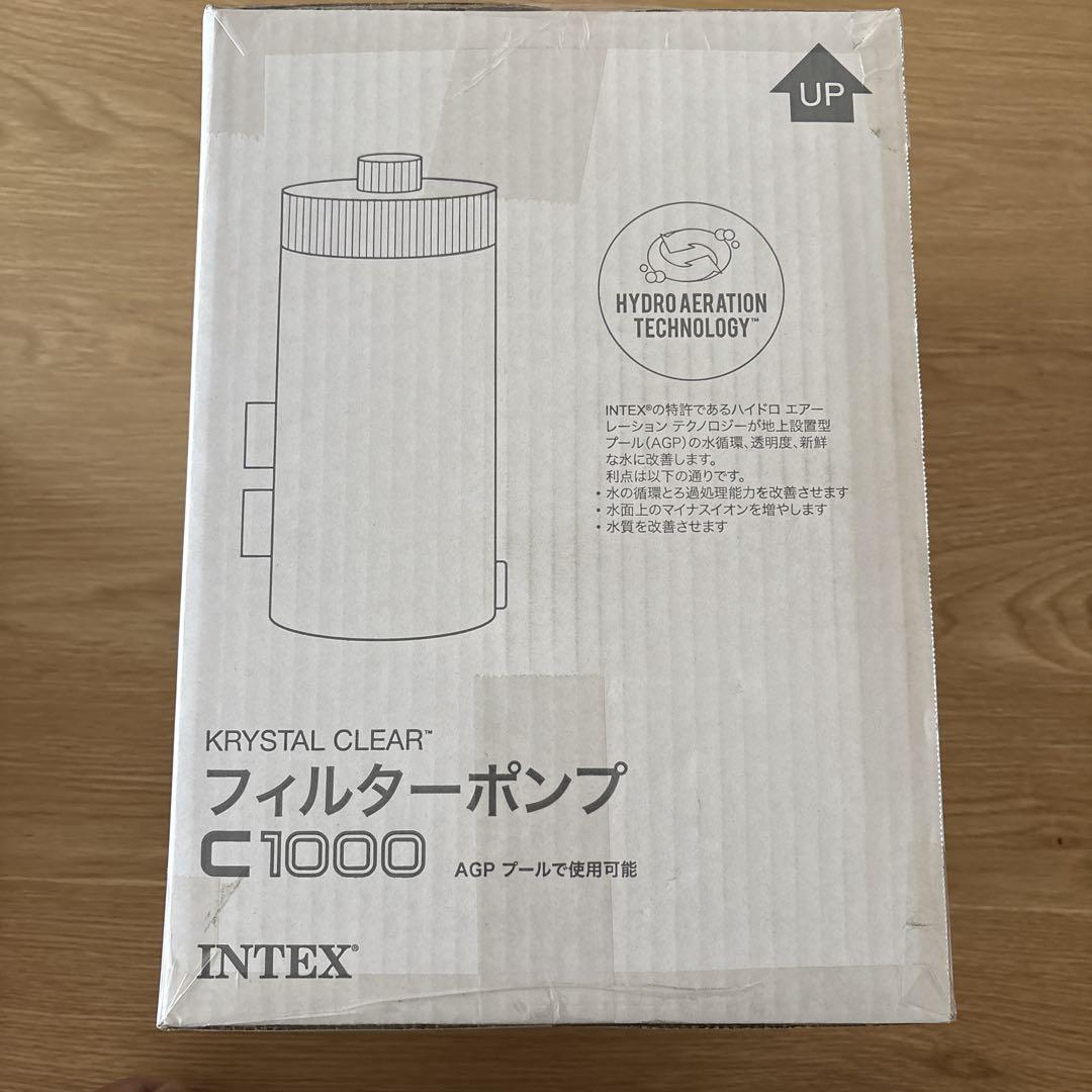 新品未開封】INTEX フィルターポンプC1000