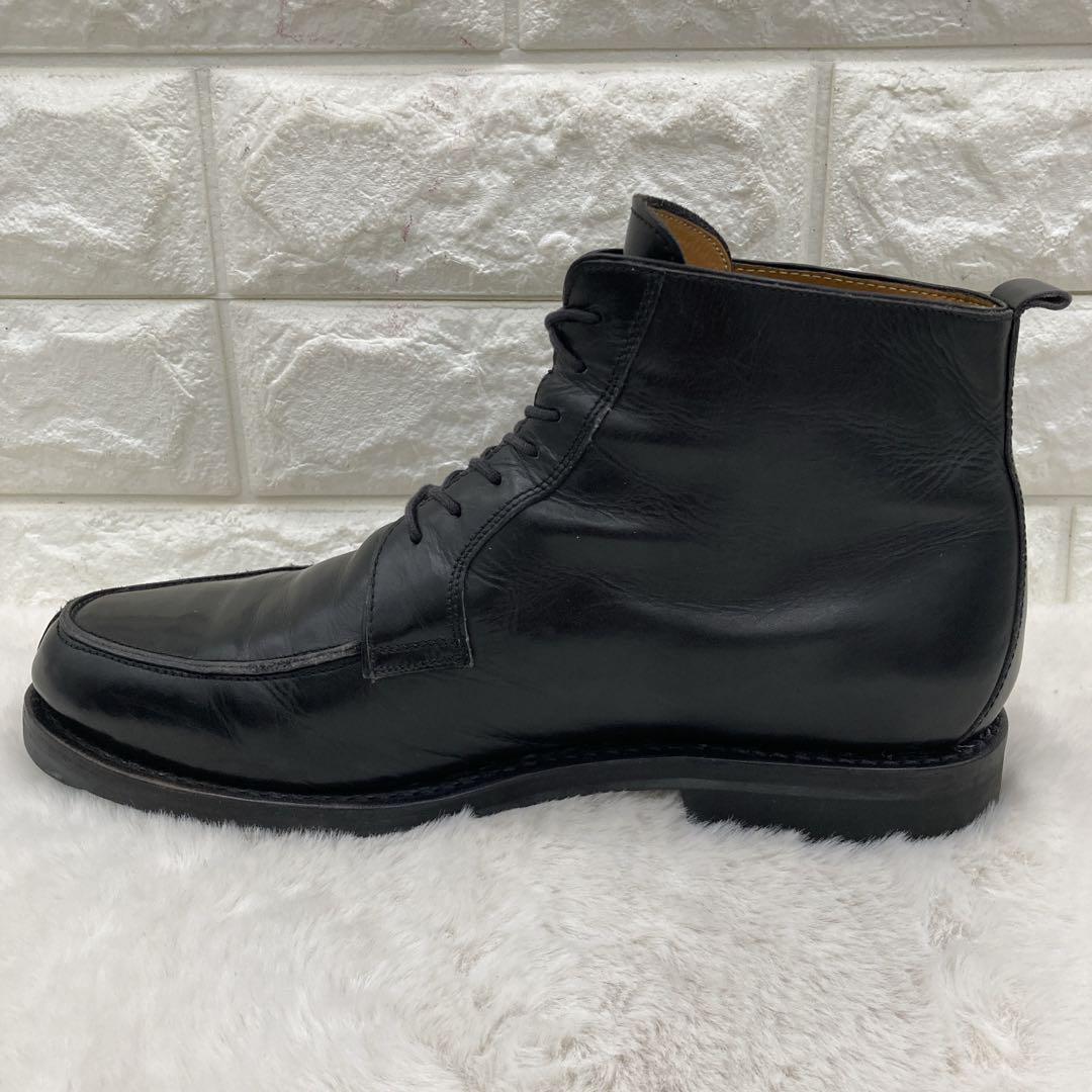 【良品】ジャランスリウァヤ タンカーブーツ 25 レースアップ ブラック 本革