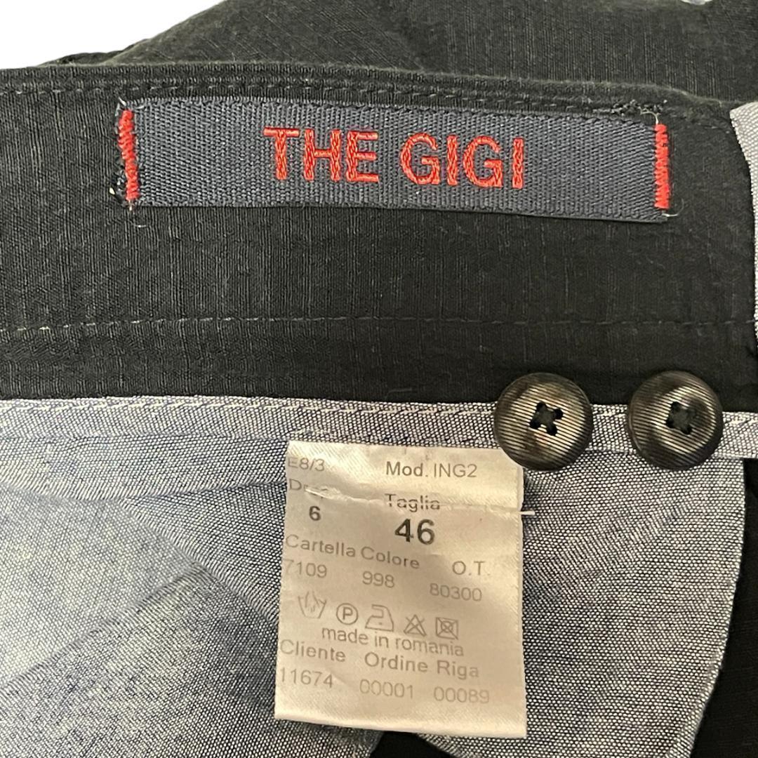 イタリアの奇才】THE GIGI 綿麻 テーパードパンツ ゆるめ
