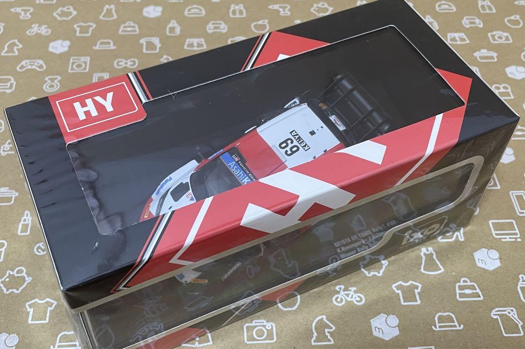 IXO 1/43 トヨタ GR ヤリス #69 サファリ 2022 ロバンペラ