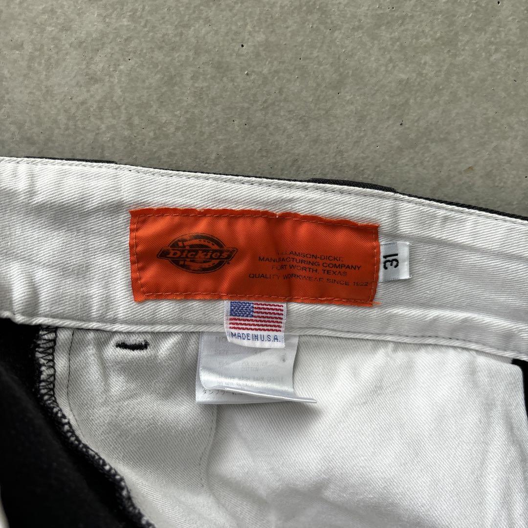 dickies 80s ワークパンツ 42talon 874 黒 ブラック