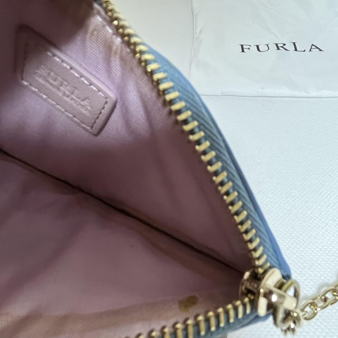 未使用] FURLA フルラ コインケース バッグチャーム アウトレット