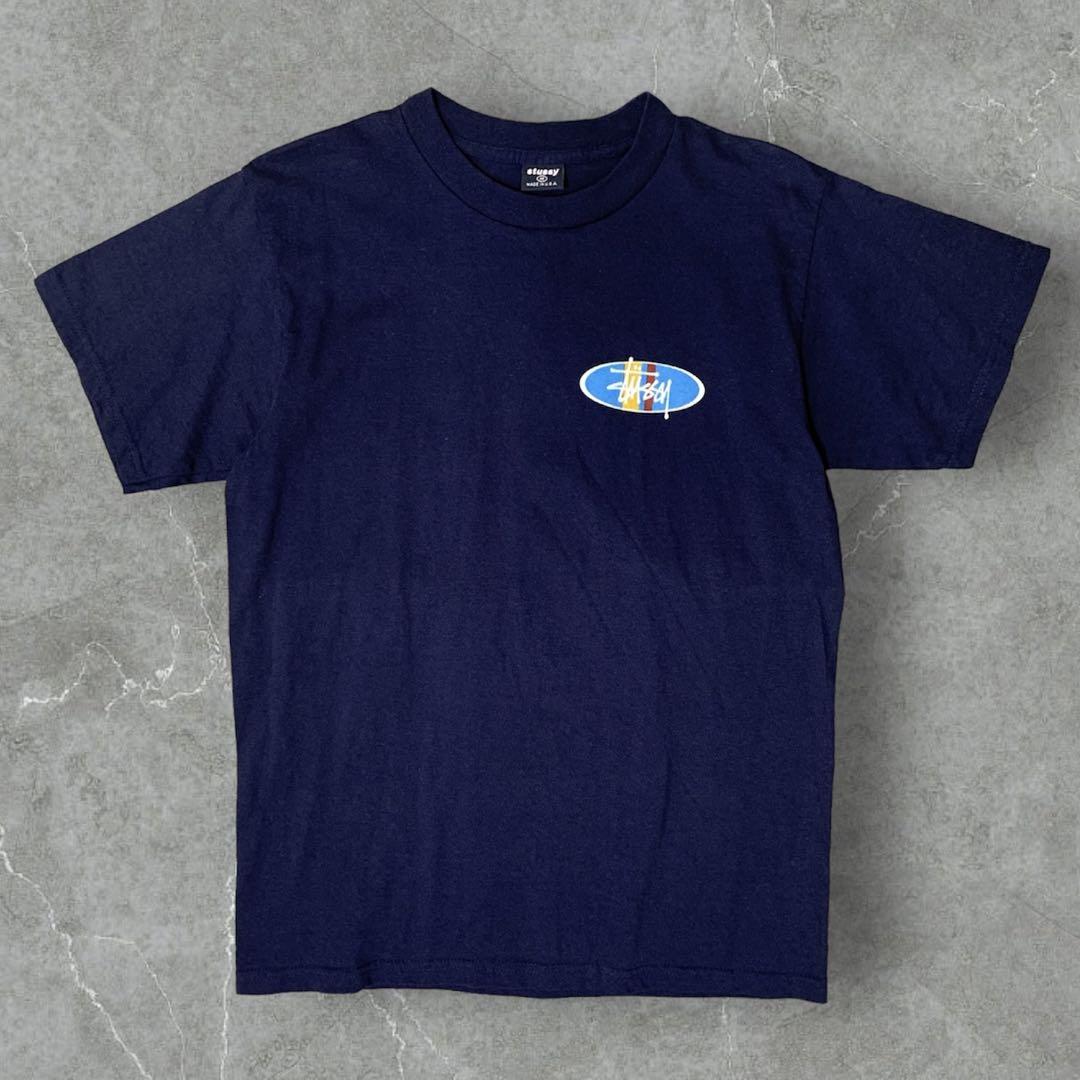 90s/USA製】Stussy オールドステューシー サークルロゴTシャツ