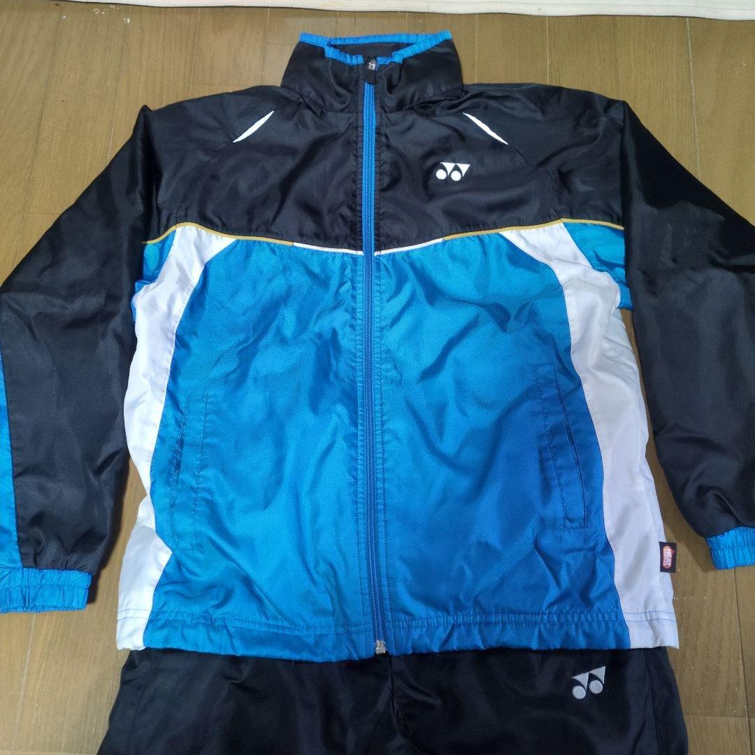 YONEX J140サイズ　ウインドブレーカー 青/黒