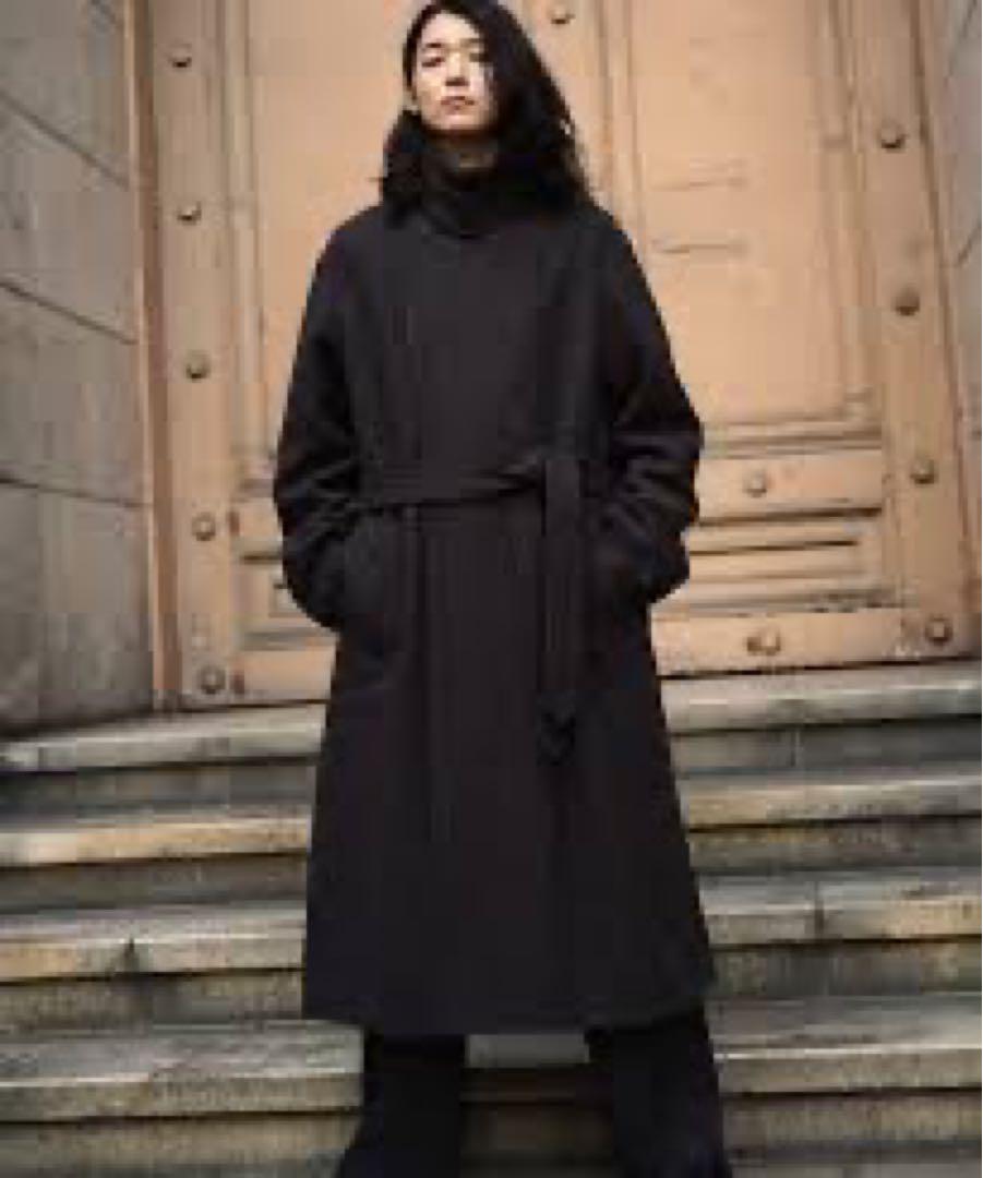 【新品未開封】SMOOTH HERRINGBONE MAXI OVER COAT