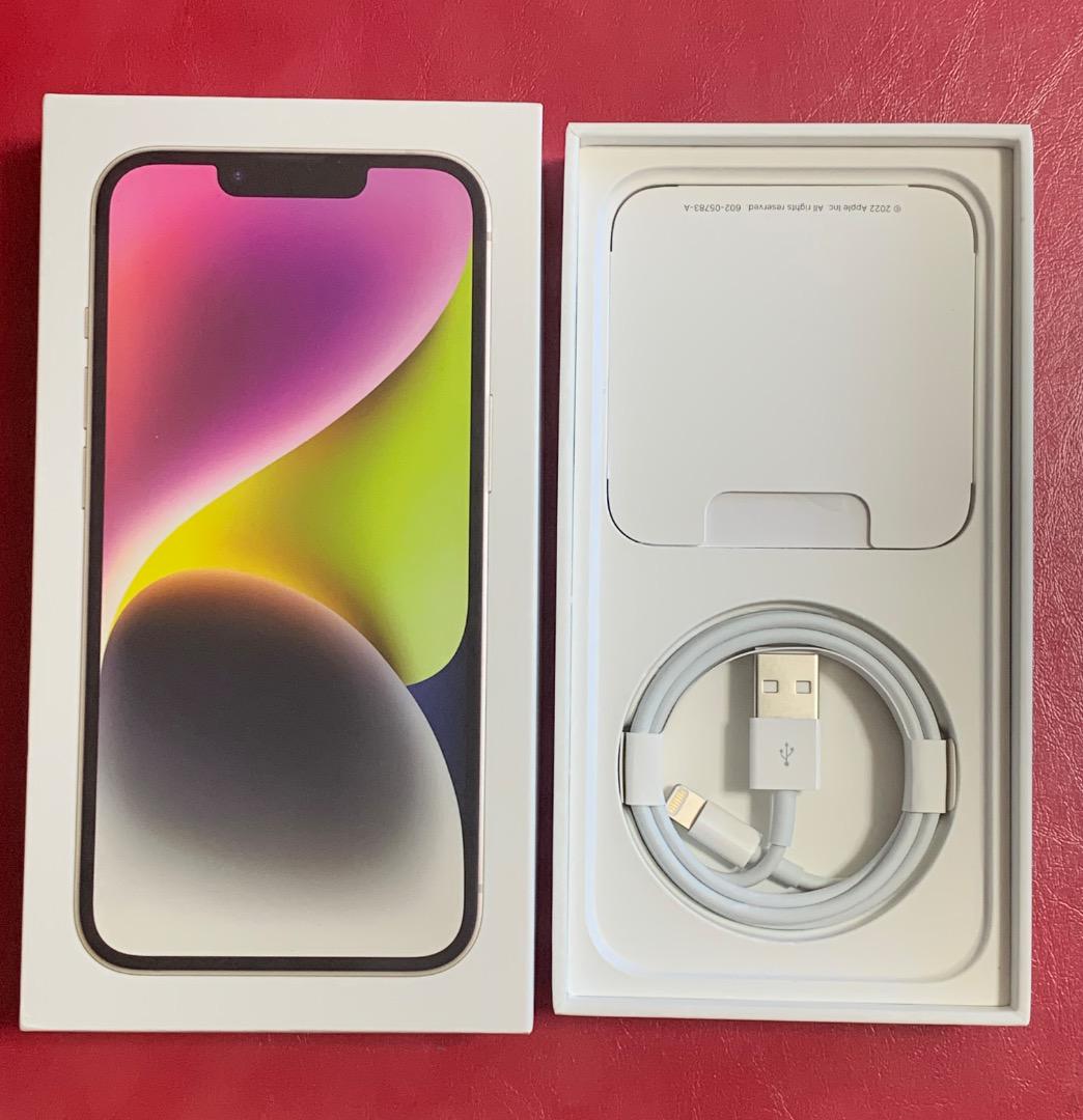 Apple iPhone 14 128GB ホワイト（ほぼ未使用） Amazon.com: Apple iPhone 14, 128GB, Starlight - Unlocked