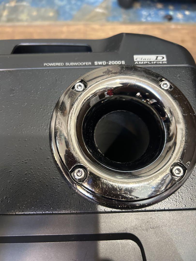 アルパイン アンプ内蔵 サブウーハー MRP-M350