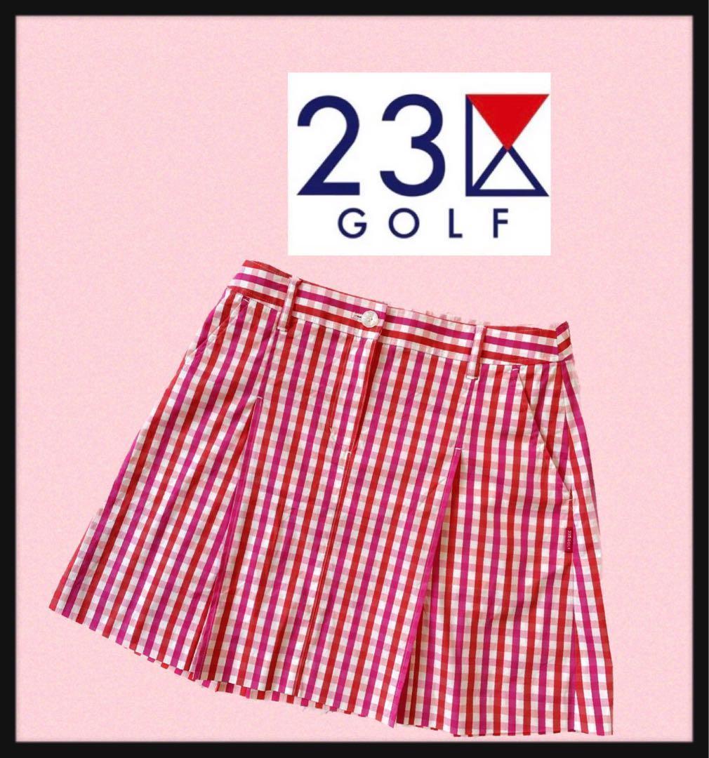 【23区golf】チェックスカート♡w61 春♡レディースウェア