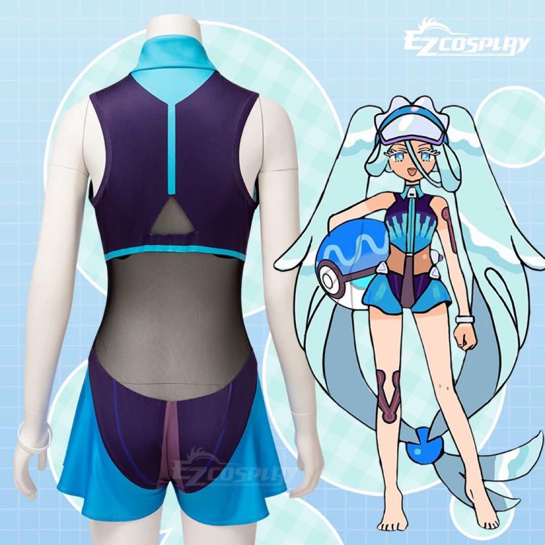 VOCALOID 初音ミク みずタイプ ポケミク ポケモン 衣装 コスプレ