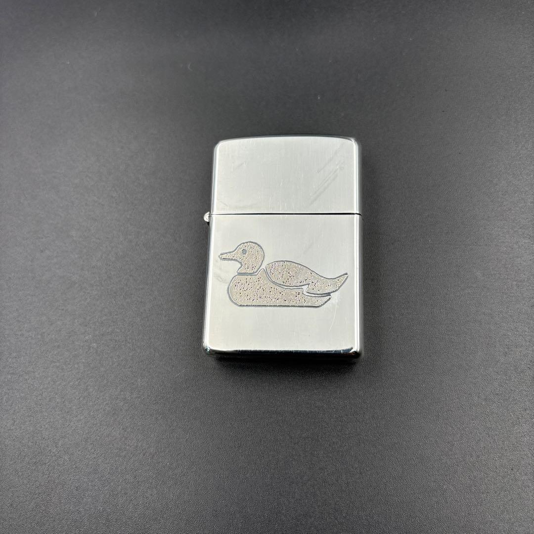 ZIPPO SILVER DECOY シルバー デコイ アヒル 1989年製
