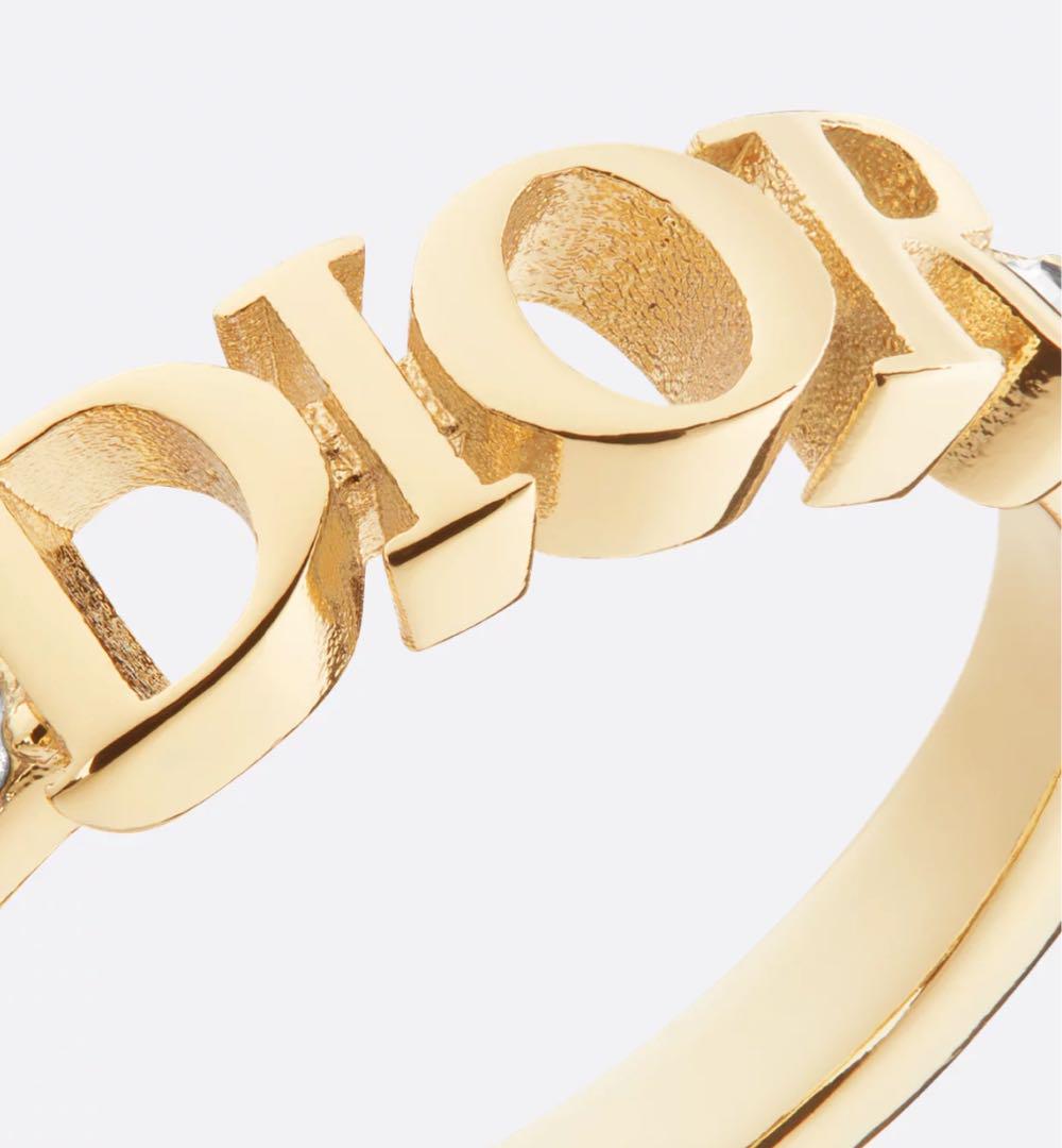 Dior ディオール正規品　ゴールド Dio(r)evolution リング