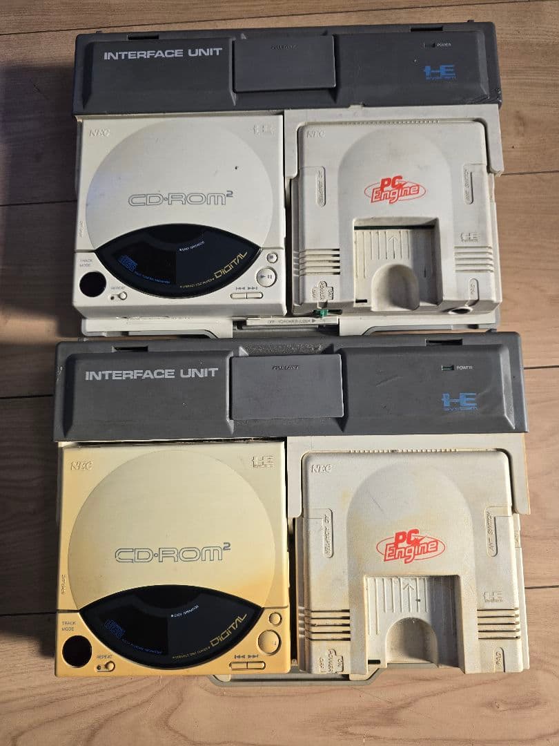動作未 PCエンジンCD-ROM2システム 2台NEC