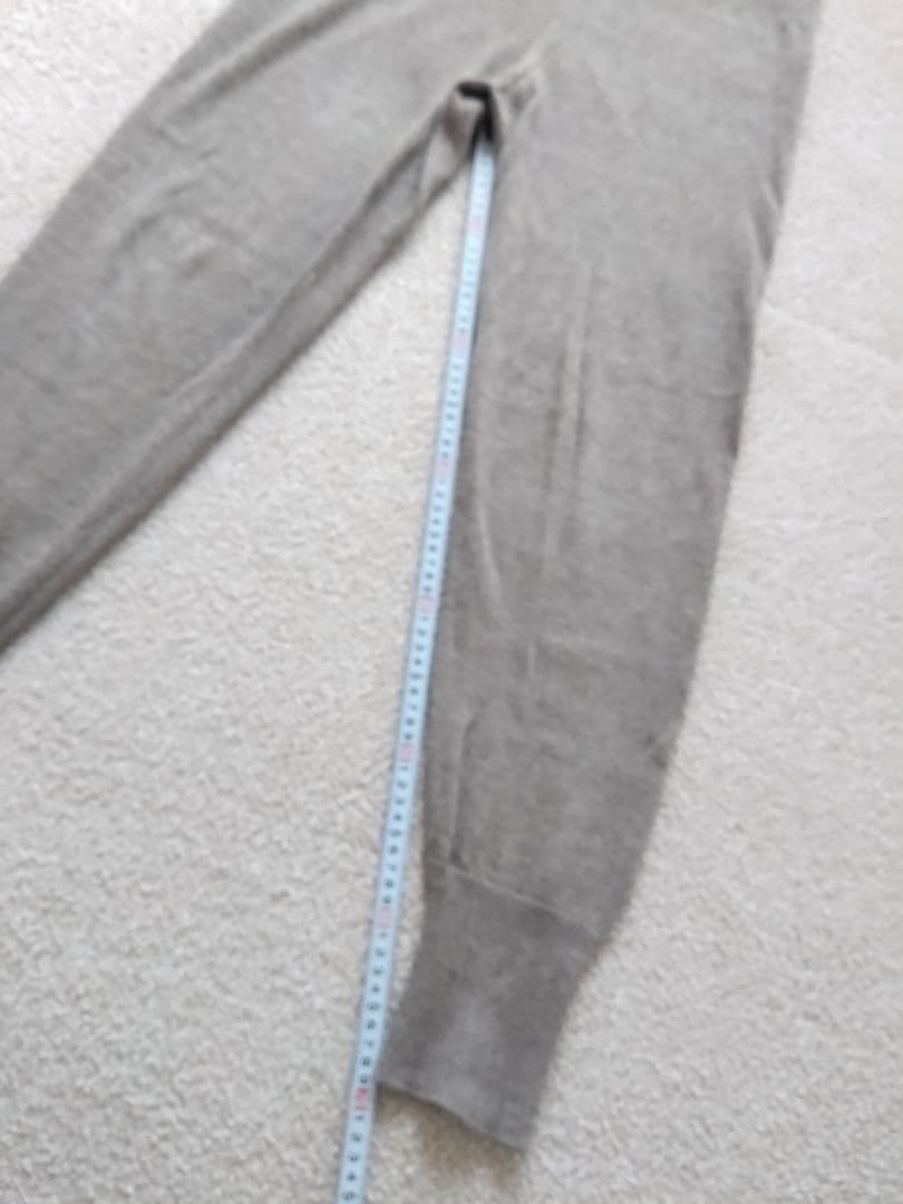 人気商品をセール価格で！ PRISTINE プリスティン ヤクとオーガニックコットン ニットパンツM PRISTINE