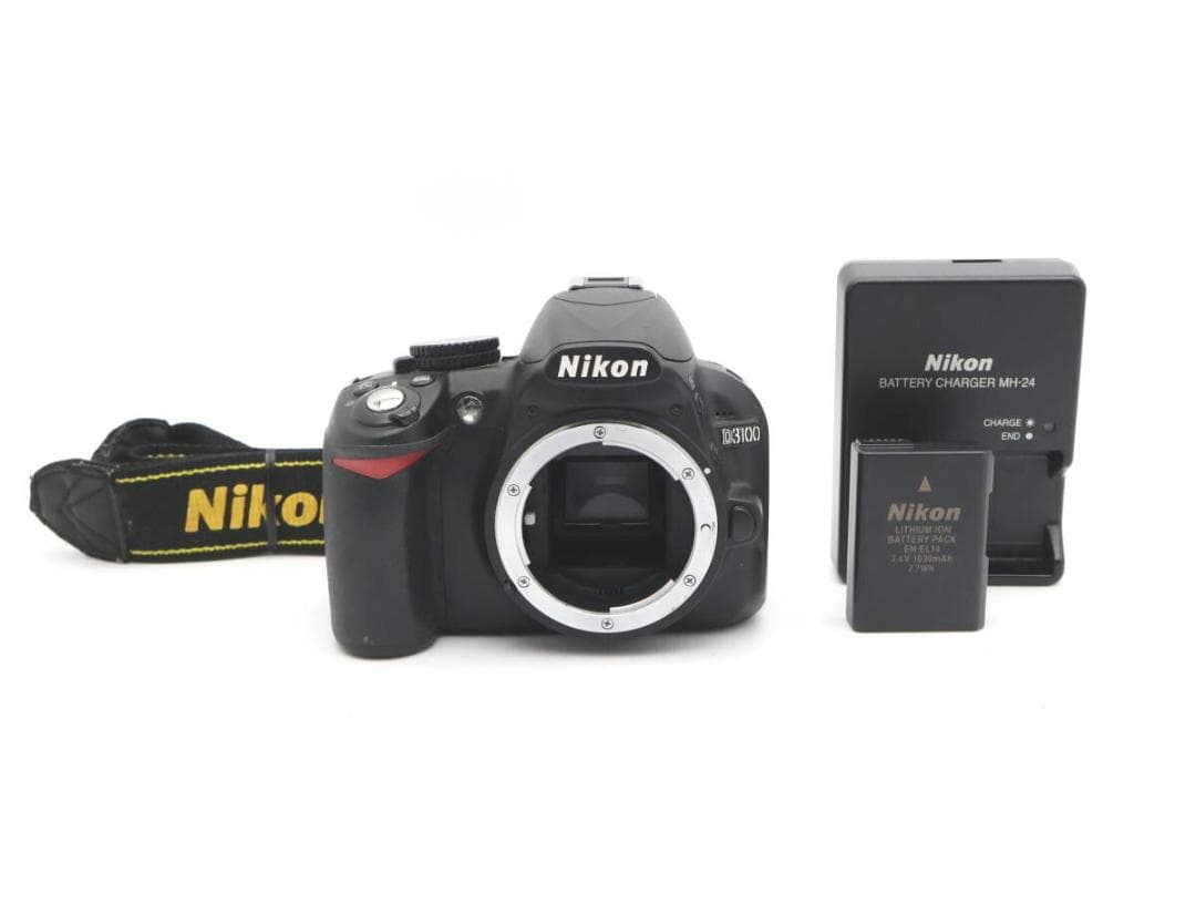 ■完動品　Nikon D3100 デジタル一眼レフカメラ ショット数6056!