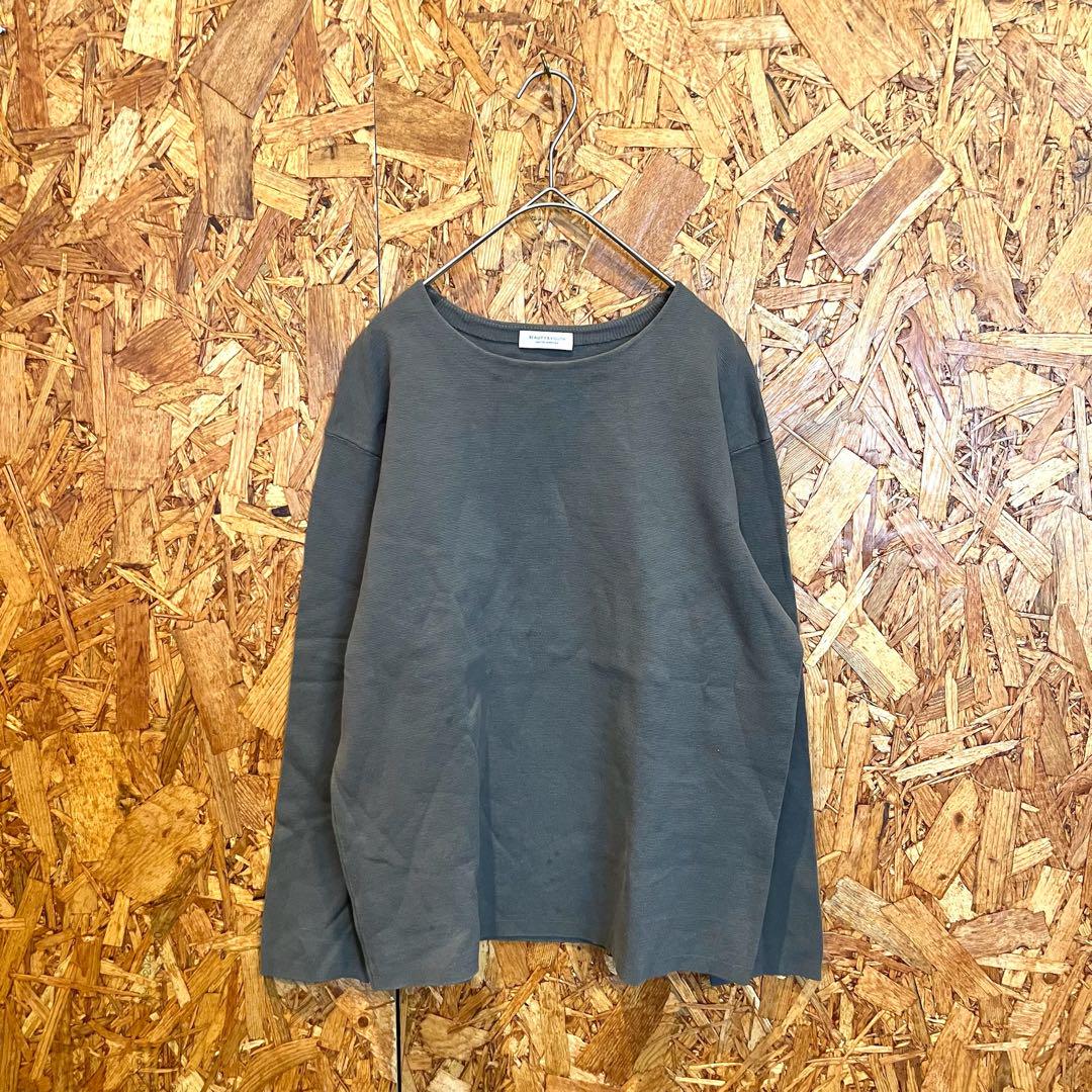 BEAUTY & YOUTH UNITED ARROWS 長袖カットソー グレー