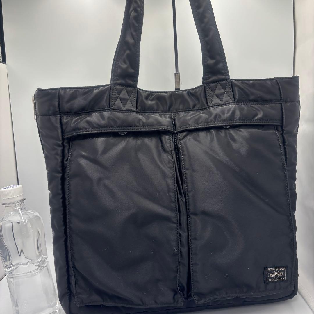 【限定品】【美品】ポーター タンカー トートバッグ 70th アニバーサリー 黒 【限定品】【美品】ポーター タンカー トートバッグ 70th アニバーサリー 黒