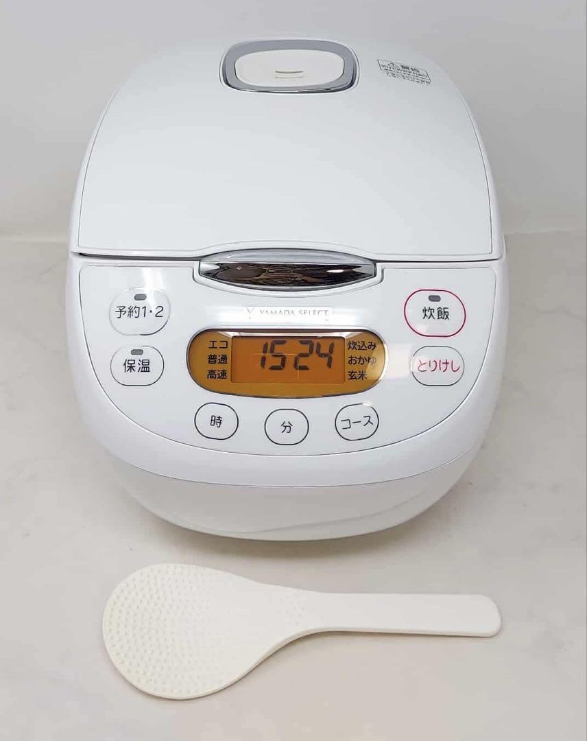 ヤマダ電機 マイコンジャー炊飯器 5.5合炊き YEC-M10G1 2022年製