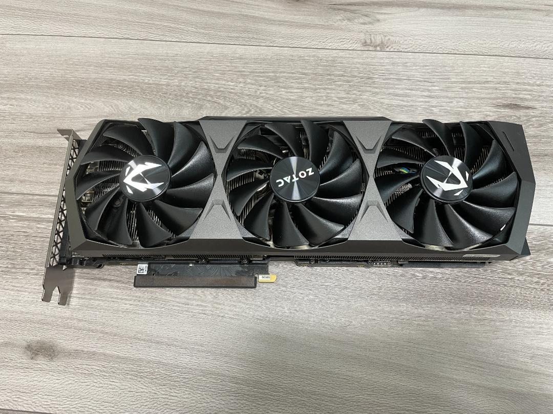 訳あり】ZOTAC RTX 3080 TRINITY グラボ 65396（ZOTAC GAMING