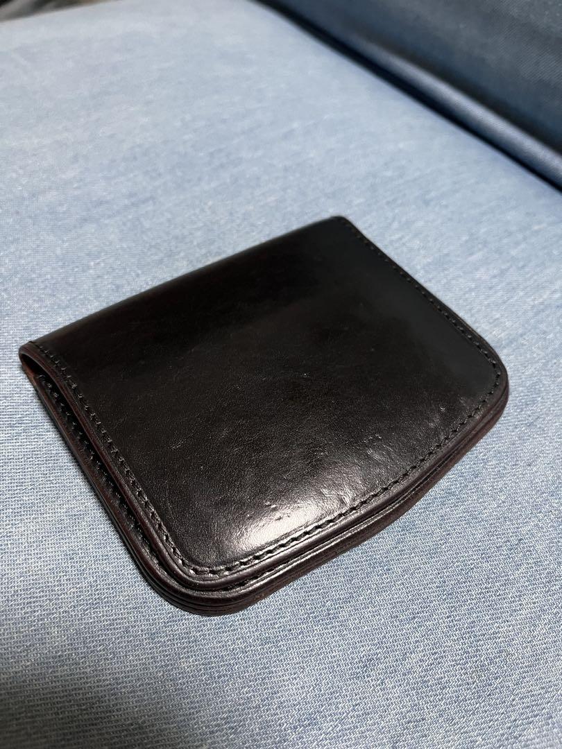 6t leather トラッカーウォレット　ダブルショルダー　茶芯