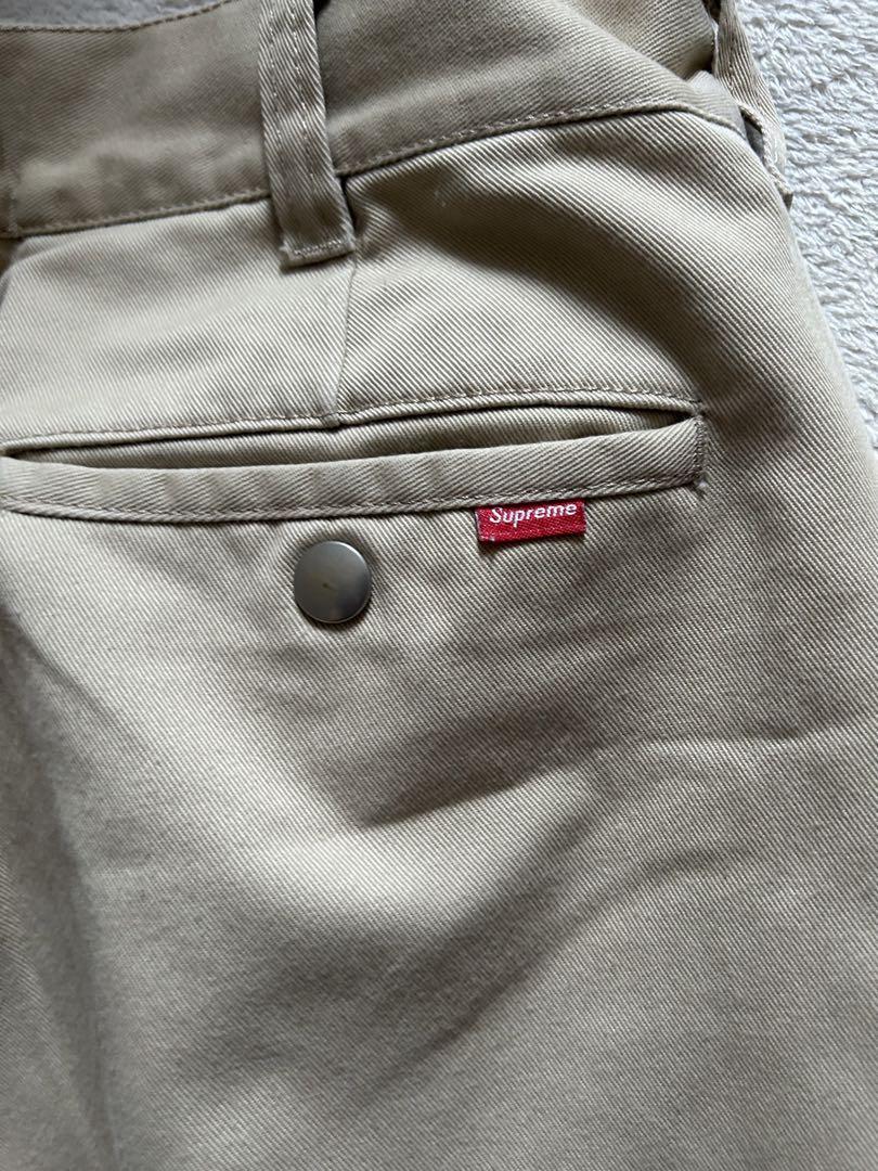 Supreme ベージュ チノパン 34 ワークパンツ
