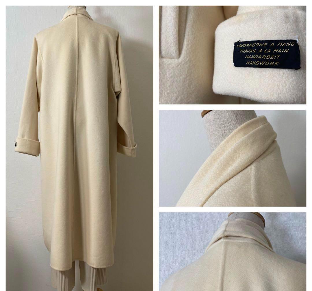 rabbit様】希少 HERNO カシミヤ100%ショールカラーロングコート rabbit様】希少 HERNO カシミヤ100%ショールカラーロングコート