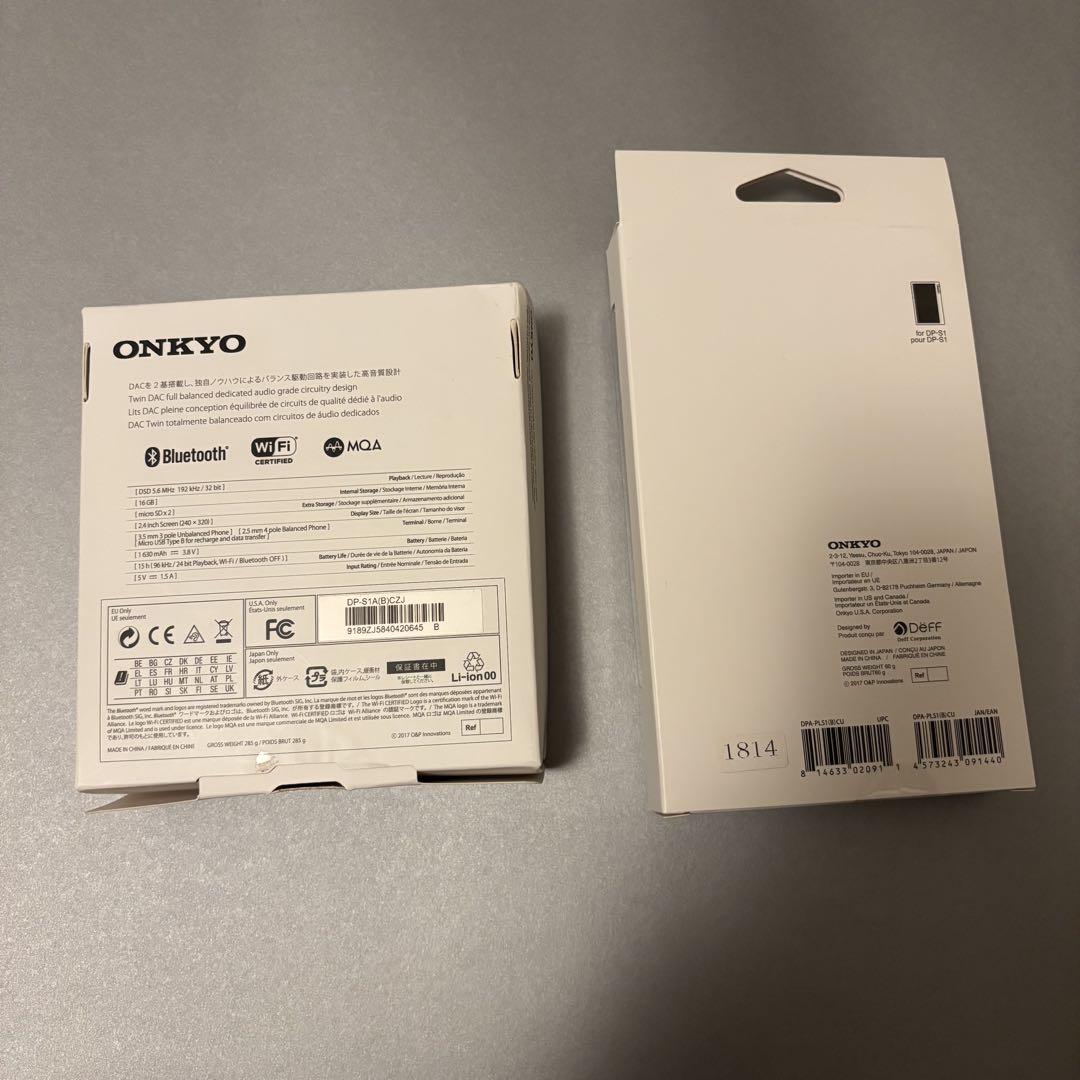 【新品未使用】【カバー付】ONKYO DP-S1A