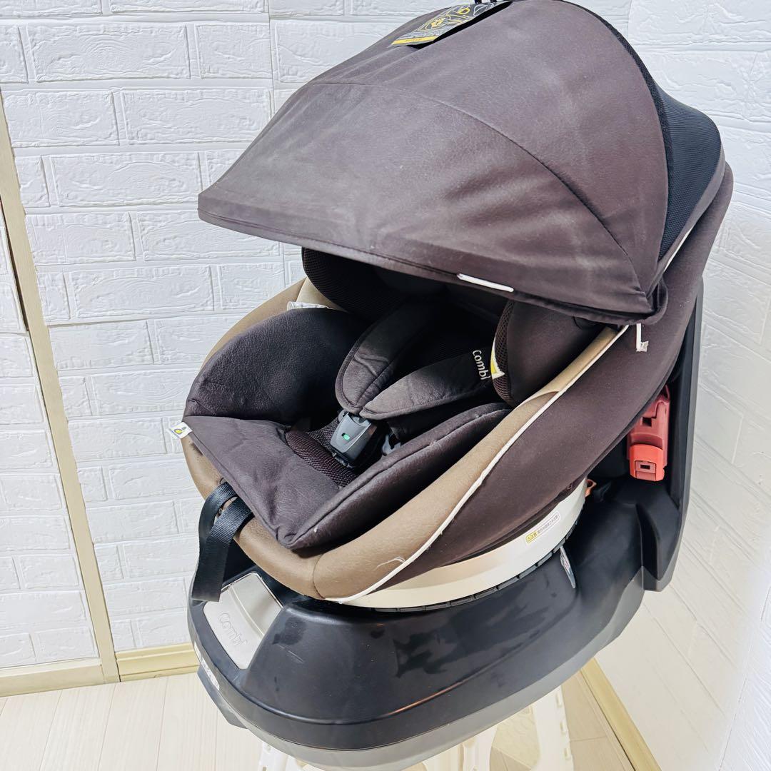 コンビ　チャイルドシート　エッグショックネルーム　モカブラウン ✨美品✨コンビ チャイルドシート ネルームエッグショック モカ