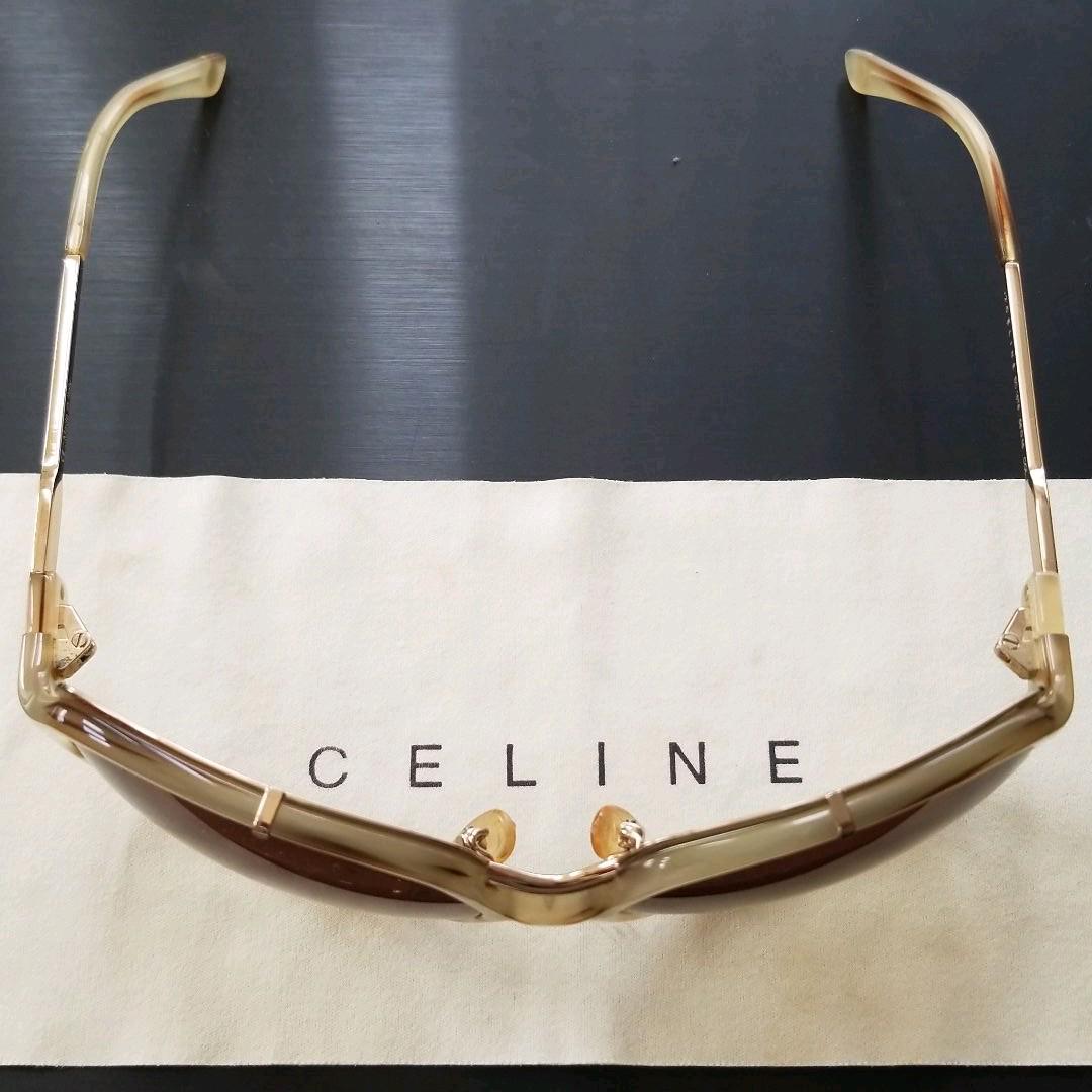 値下げ ベージュ×ゴールド s2H65-m39615113995 CELINEサングラス 2022定番