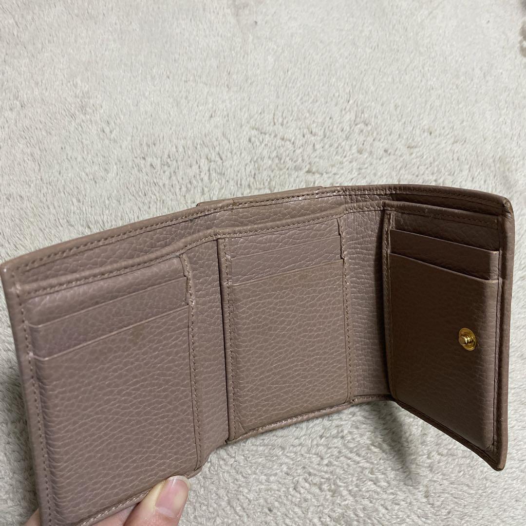 GUCCI 三つ折り財布 GGマーモント