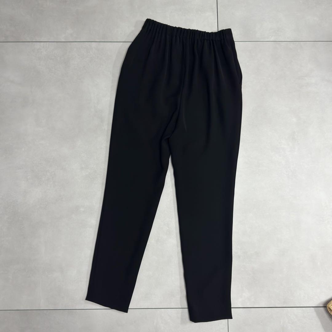 【特別セール品】 未使用級✨エンフォルド 23SS ゴムジョッパーズ ブラック 38 ENFOLD パンツ