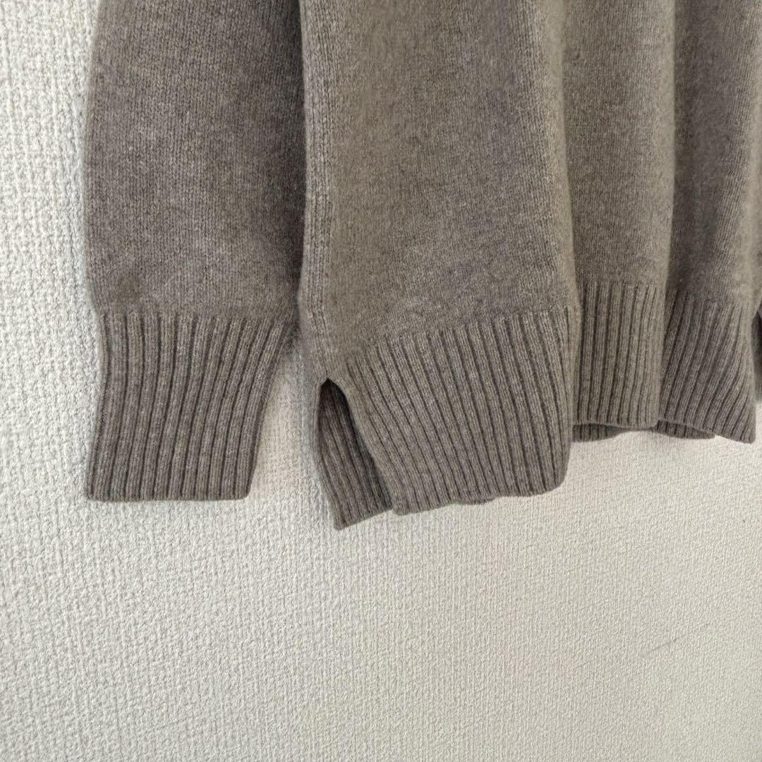 UNITED ARROWS ウール カシミヤ ビッグ タートルネック ニット