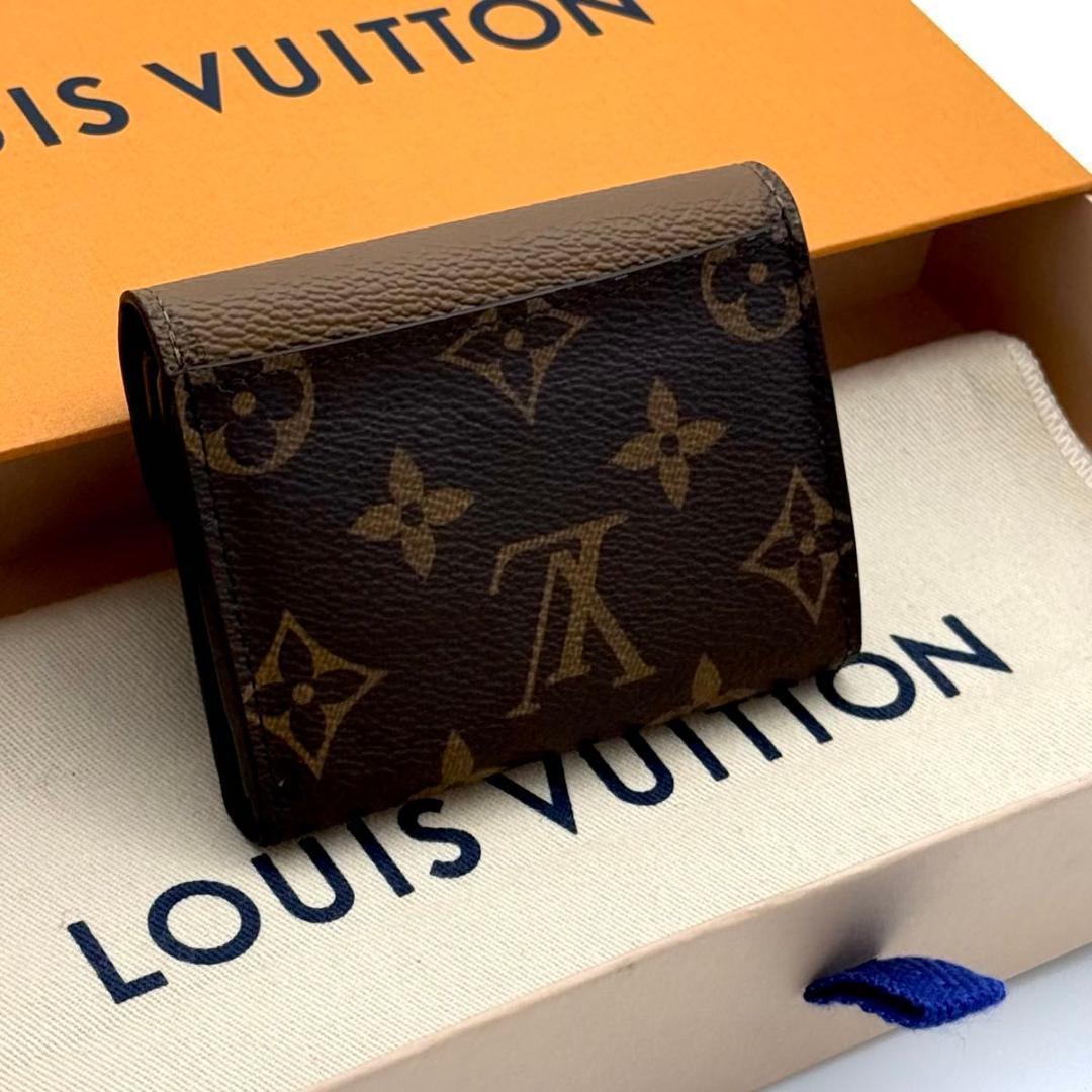 【未使用に近い】ルイヴィトン モノグラム リバース ポルトフォイユゾエ 3つ折り 【未使用に近い】ルイヴィトン モノグラム リバース ポルトフォイユゾエ 3つ折り