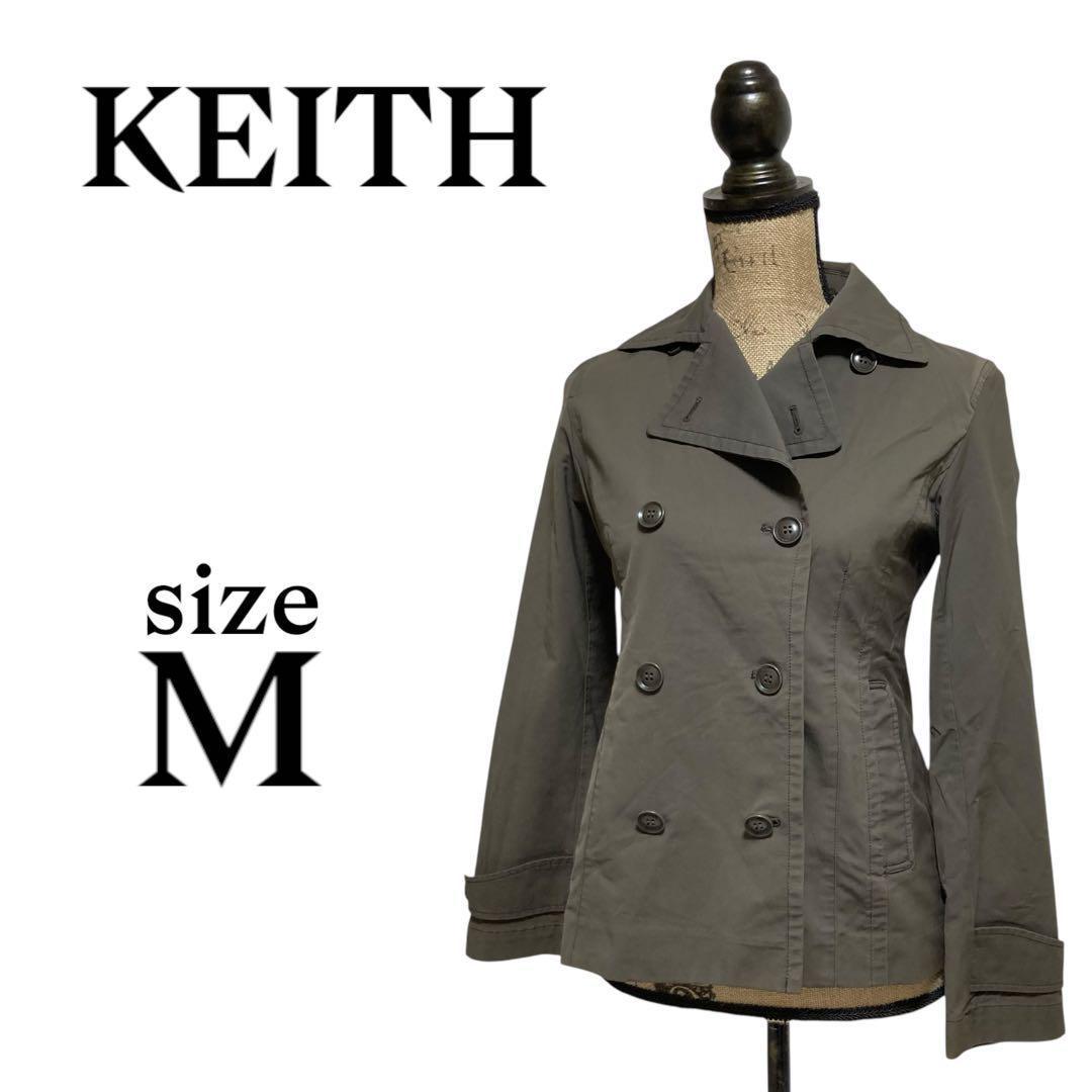 KEITH ベージュ チェック コート 羽織るだけでオシャレな【チェック柄コート】で冬コーデ