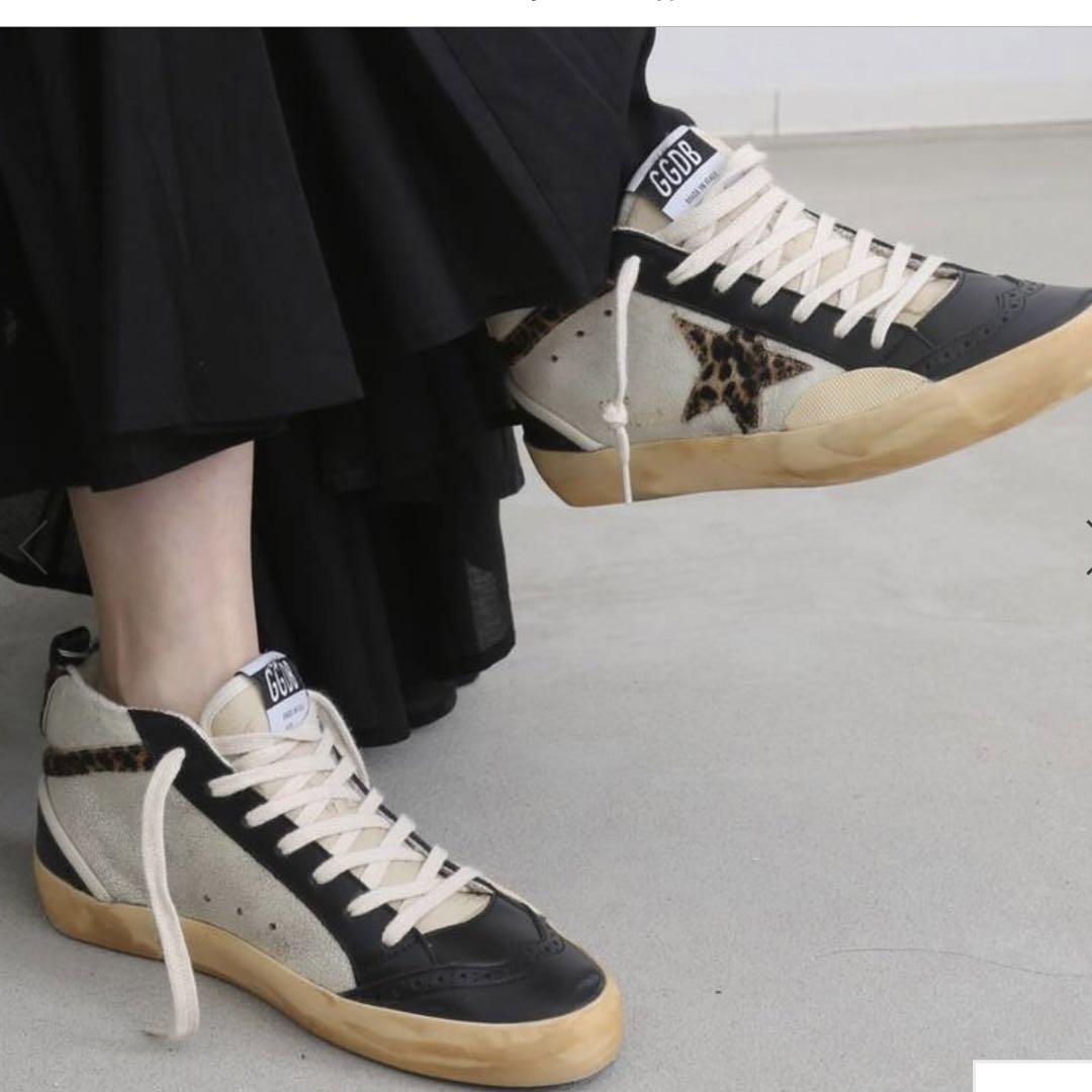 ゴールデングース MID STAR VINTAGE LEATHR SN