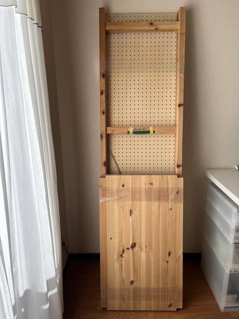 【ベイマックス】 ikea イーヴァル　シェルフユニット　3段木製ラック