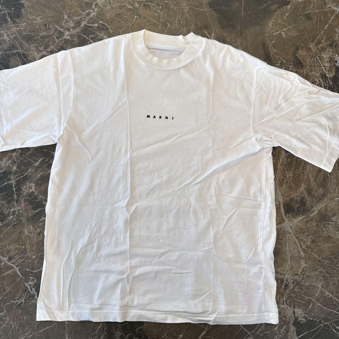 【y.t】MARNI ロゴTシャツ 白