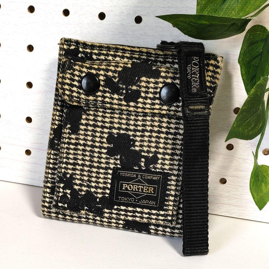 PORTER BEAMS ポーター & ビームス & ディズニー 二つ 折り財布