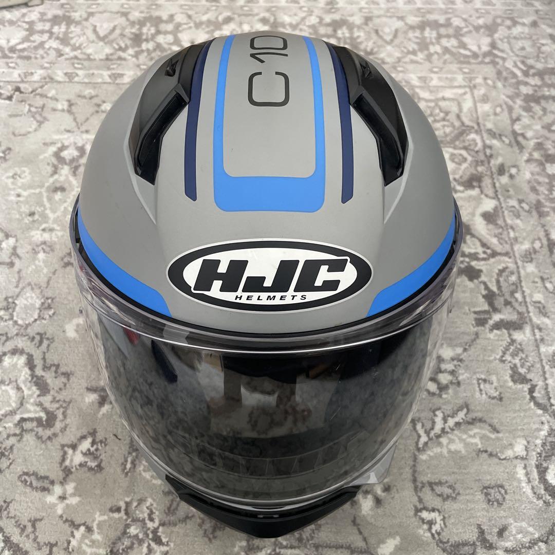 HJC C10 フルフェイスヘルメット グレー・青 4,550円
