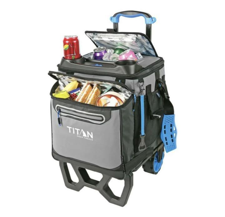 【新品】TITAN タイタン キャリーケース付きクーラーボックス