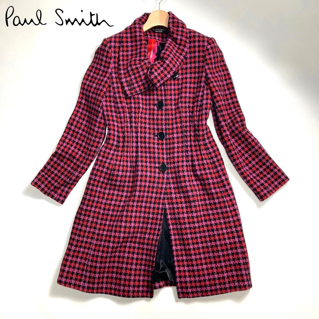 Paul Smith ポールスミス　ツイード　ロングコート　レディース