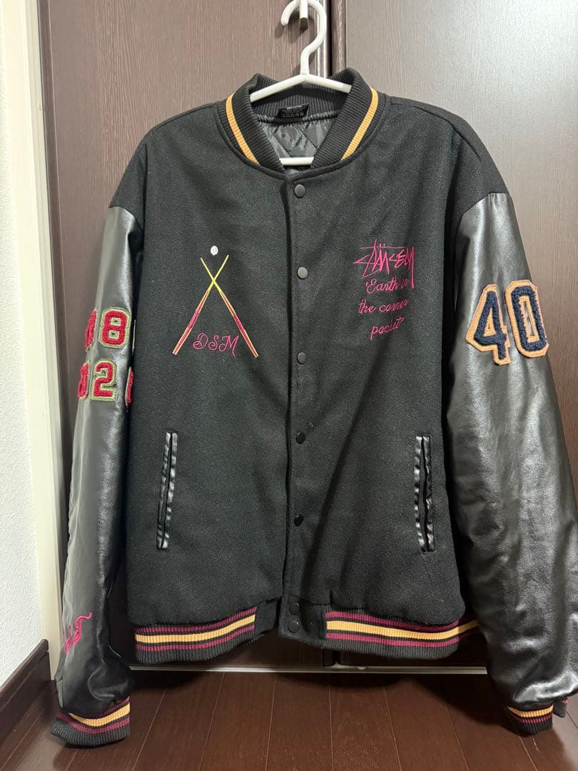 STUSSY 40th IST VARSITY JacketXL