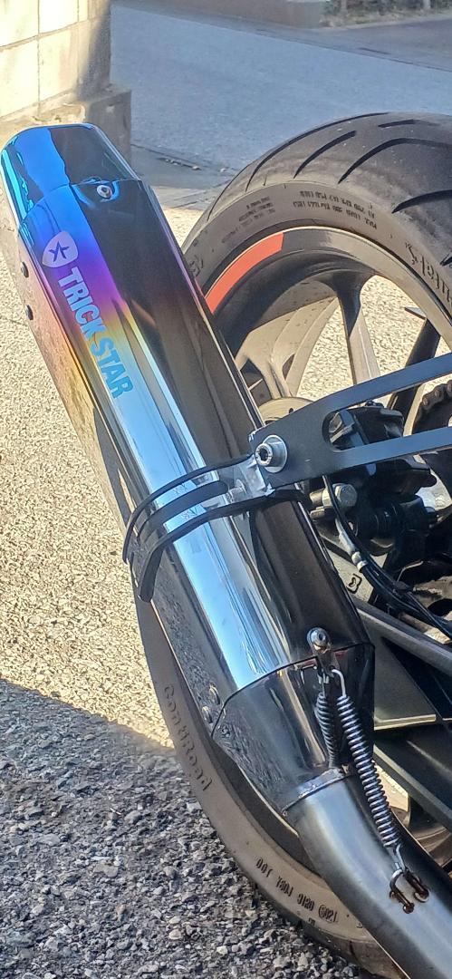 トリックスタースリップオンサイレンサーKTM DUKE RC Adventure