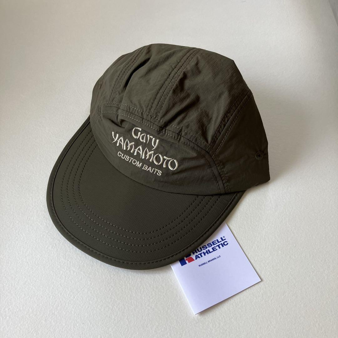 ゲーリーヤマモト×Russell athleticジェットキャップ オリーブ