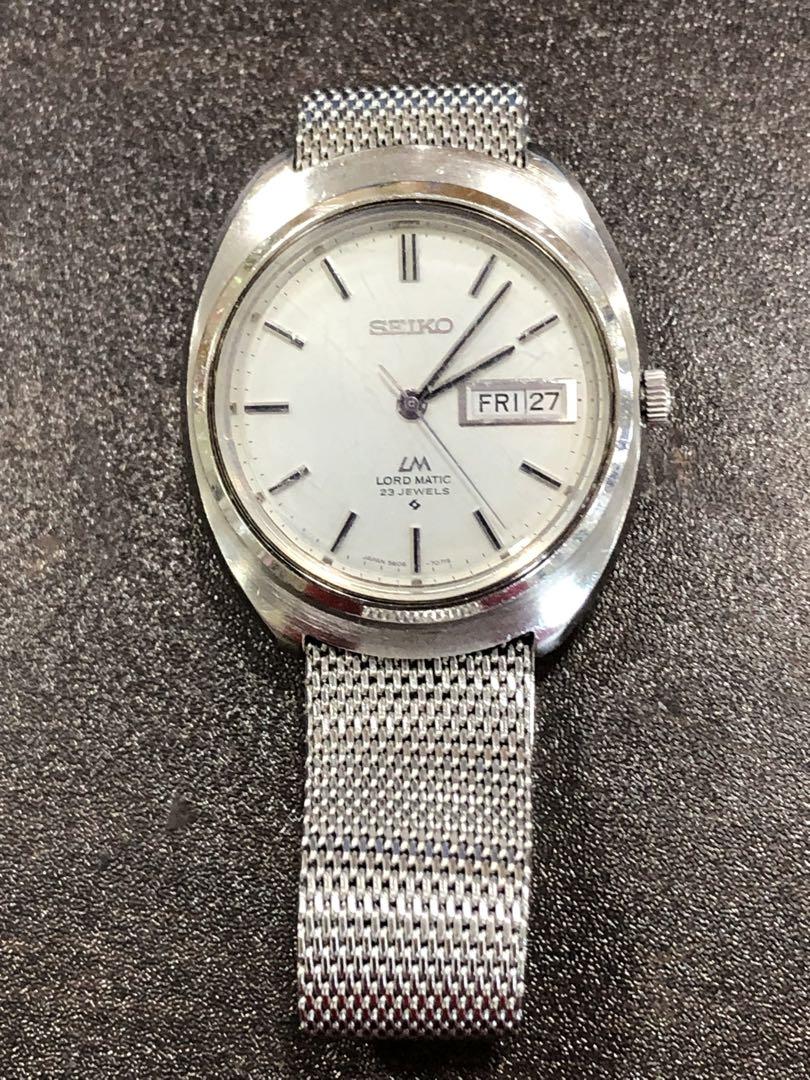 YUMA@SE SEIKO LORD MATIC23Jewels メッシュ