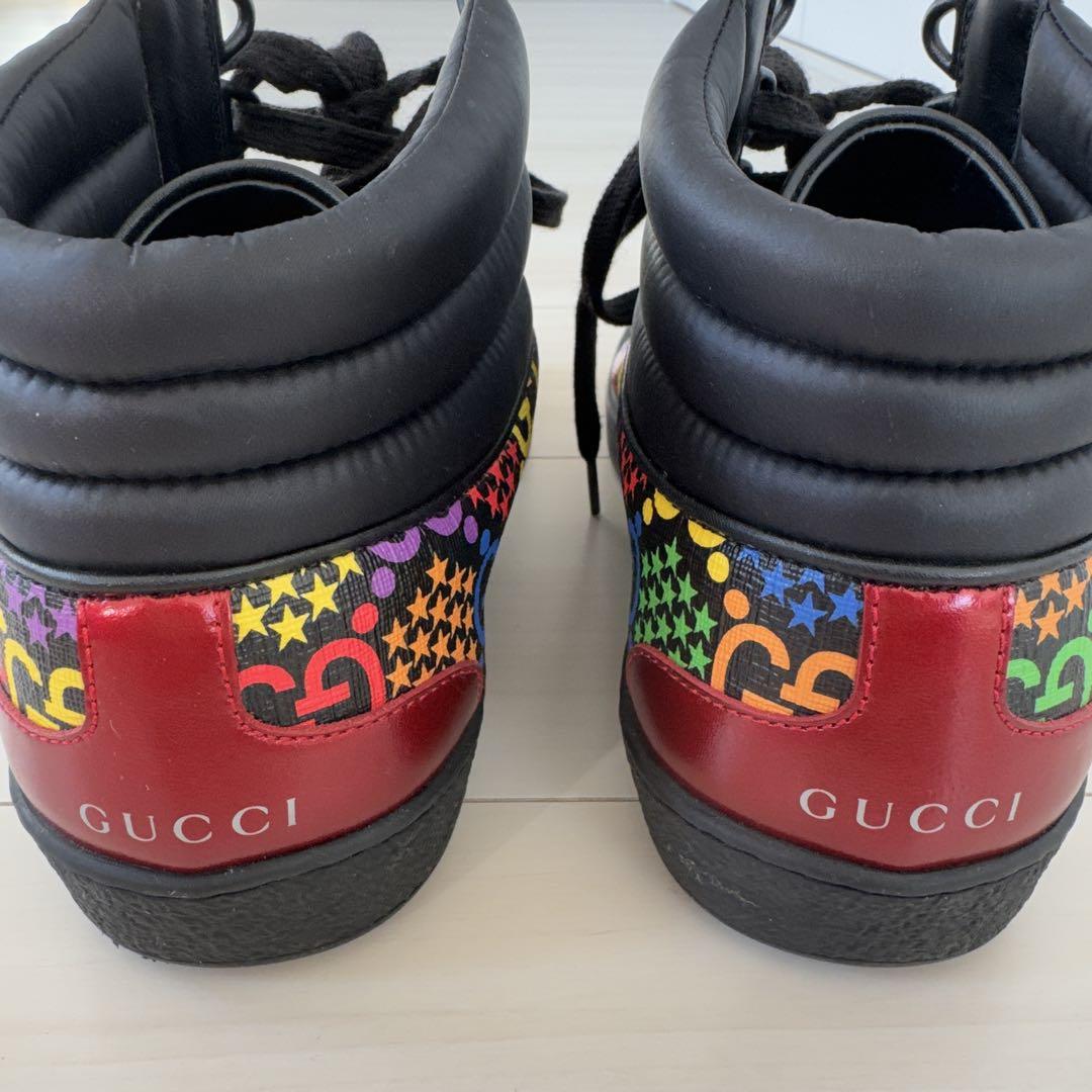 GUCCI GGサイケデリック ハイカットスニーカー 610097