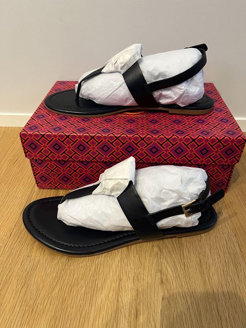 【新品】トリーバーチ サンダル US9 ネイビー