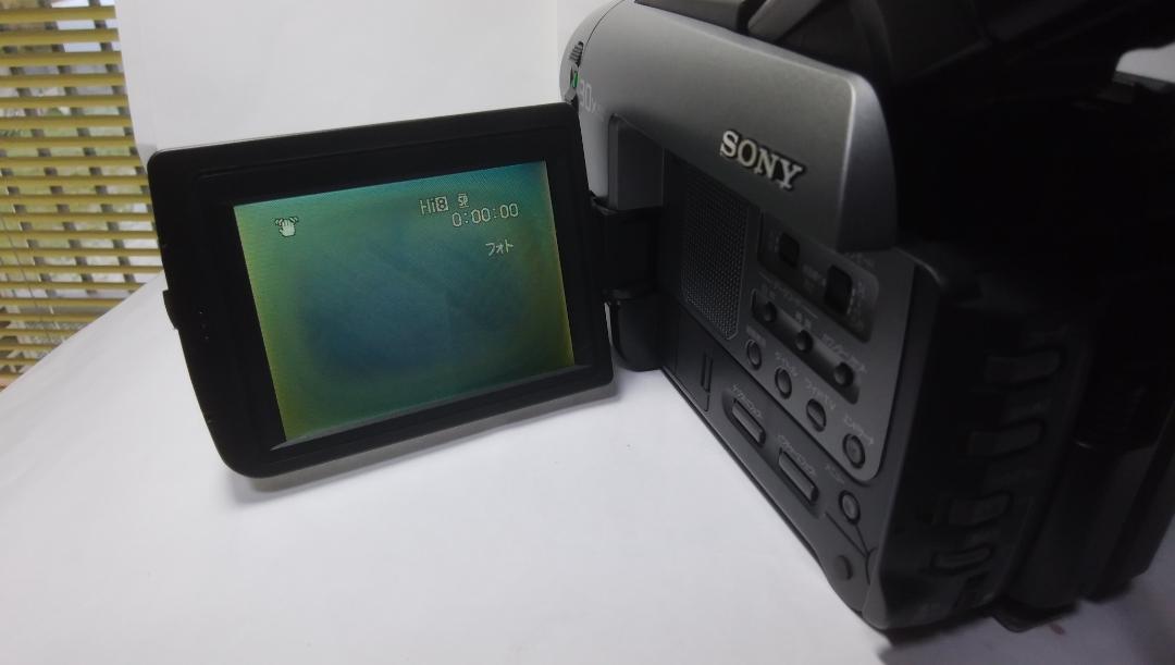 SONY　CCD-TRV92ビデオカメラ/ハンディカム Hi8方式 【中古】