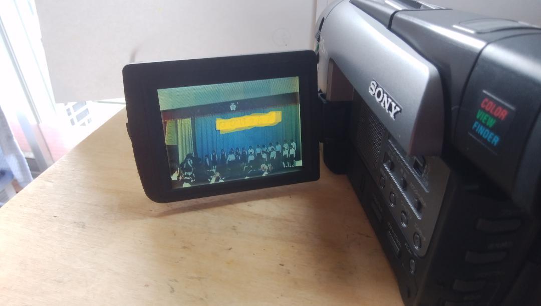 SONY　CCD-TRV92ビデオカメラ/ハンディカム Hi8方式 【中古】