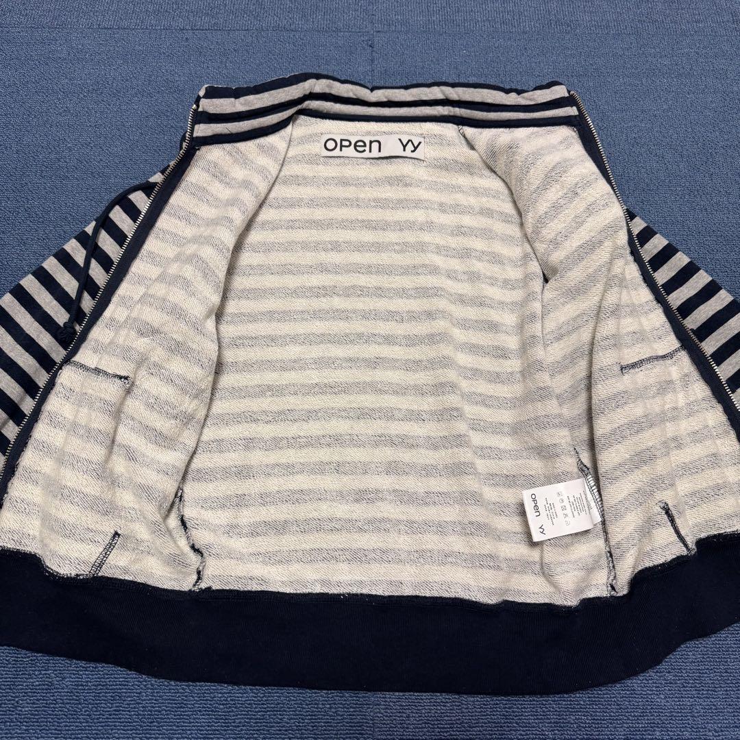【早い者勝ち】openyy applique zip up(navy)