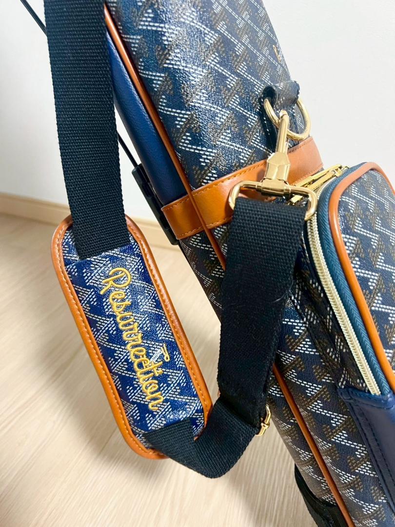 レザレクション　ゴルフケース　ゴルフバッグ　ネイビー